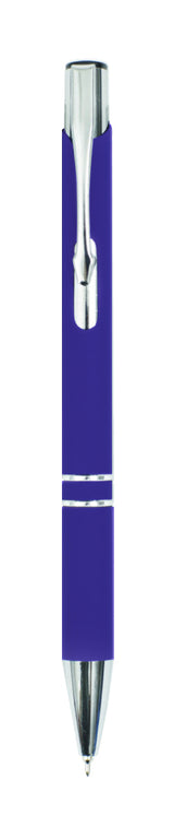 עט ג'ל 0.7 מ"מ ממתכת 2 פסים - סוזן