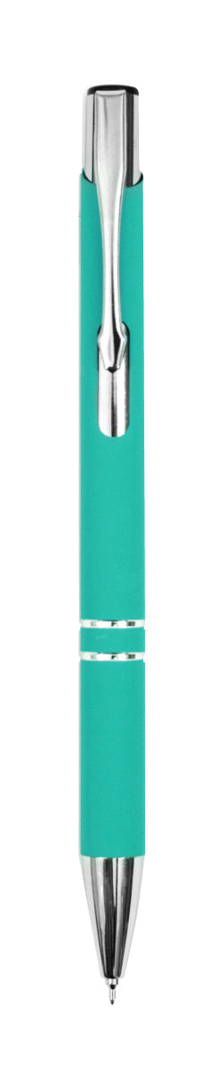 עט ג'ל 0.7 מ"מ ממתכת 2 פסים - סוזן