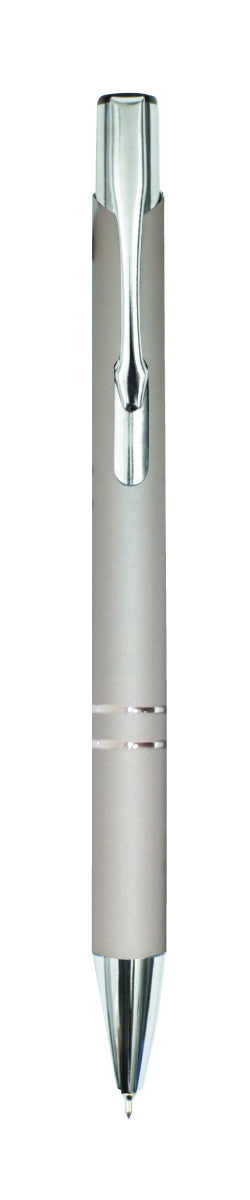 עט ג'ל 0.7 מ"מ ממתכת 2 פסים - סוזן