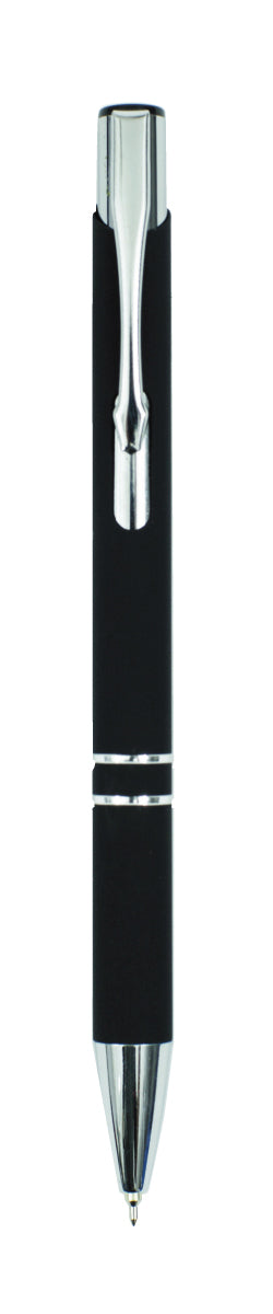 עט ג'ל 0.7 מ"מ ממתכת 2 פסים - סוזן