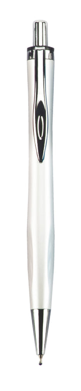 עט ג’ל 0.7 מ"מ גוף פלסטיק - לבן