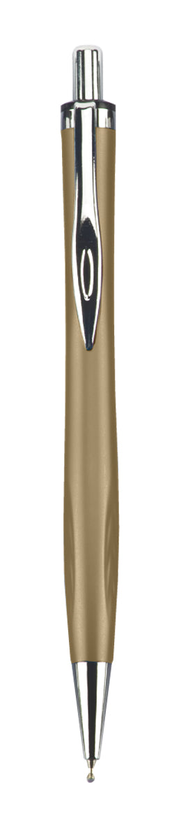 עט ג’ל 0.7 מ"מ גוף פלסטיק - זהב