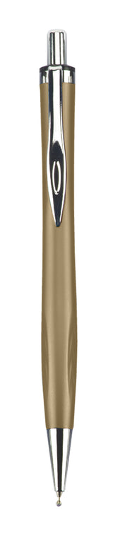 עט ג’ל 0.7 מ"מ גוף פלסטיק - זהב