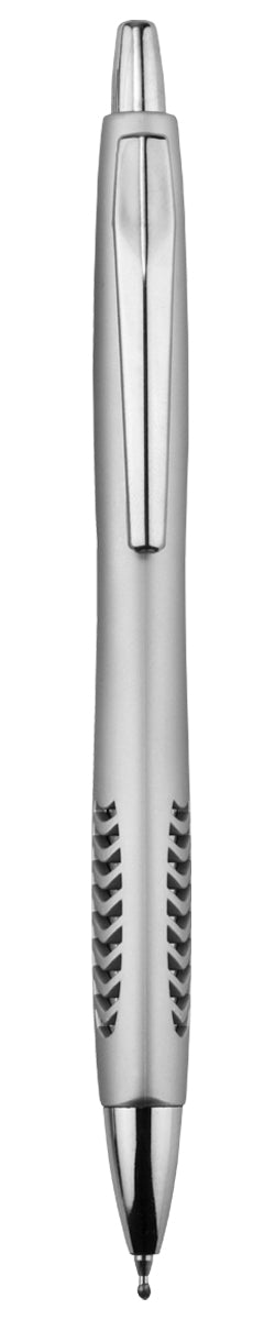 עט ג’ל 0.7 מ"מ מפלסטיק – כסף