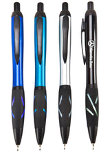 עט כדורי מעוצב עם תאורת LED כל הצבעים