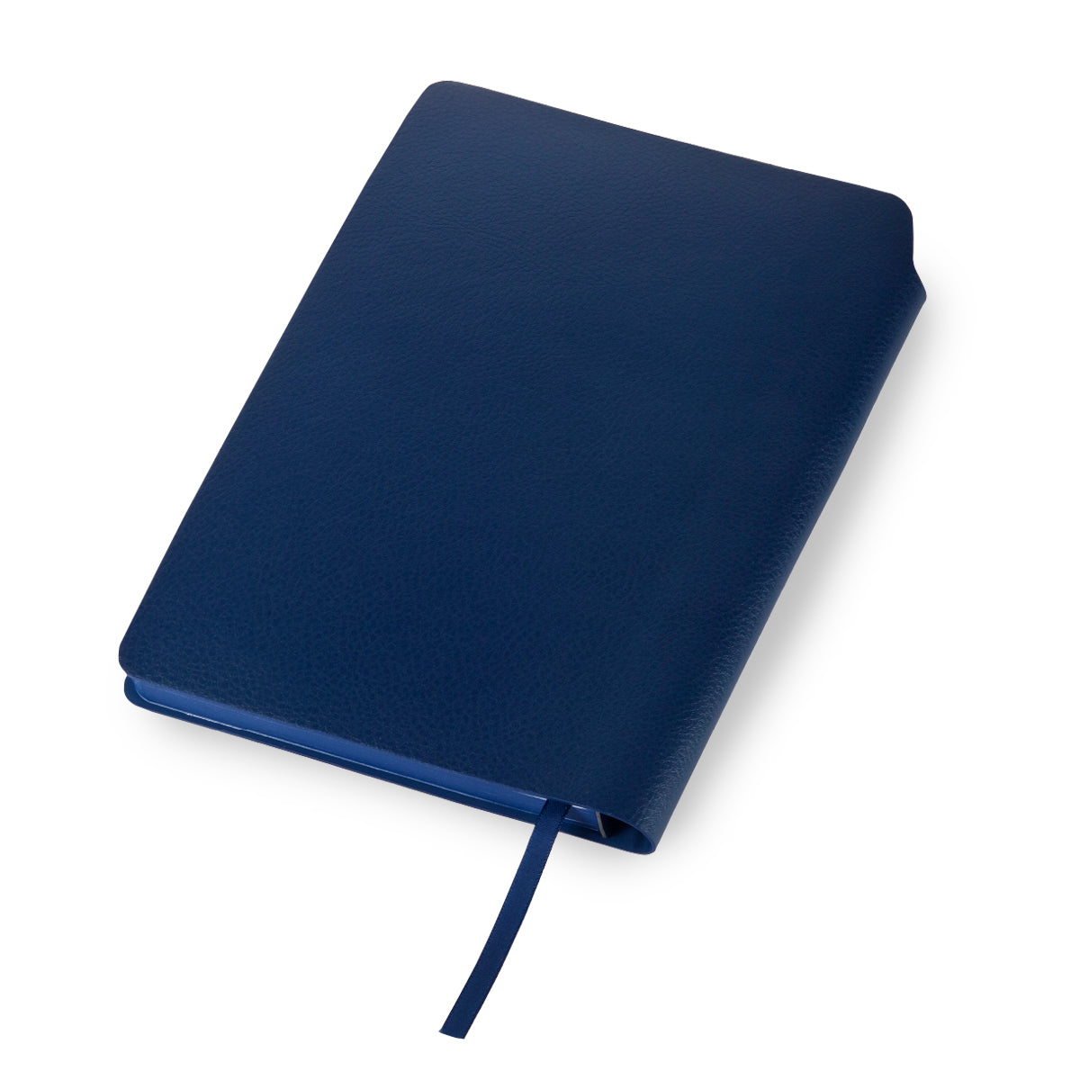 מחברת PU כריכה רכה A5 סימניה בצבע תואם כחול