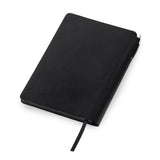 מחברת PU כריכה רכה A5 סימניה בצבע תואם שחור