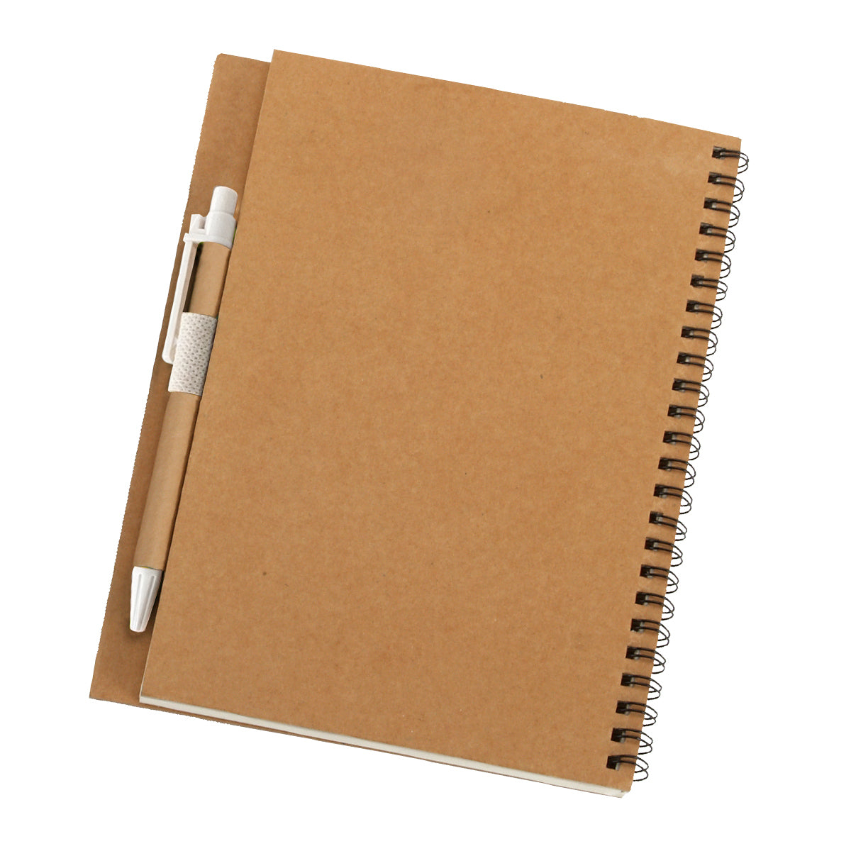 מחברת ספירלה עם עט תואם A5 מנייר ממוחזר