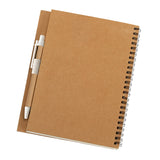 מחברת ספירלה עם עט תואם A5 מנייר ממוחזר