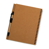 מחברת ספירלה עם עט תואם A5 מנייר ממוחזר