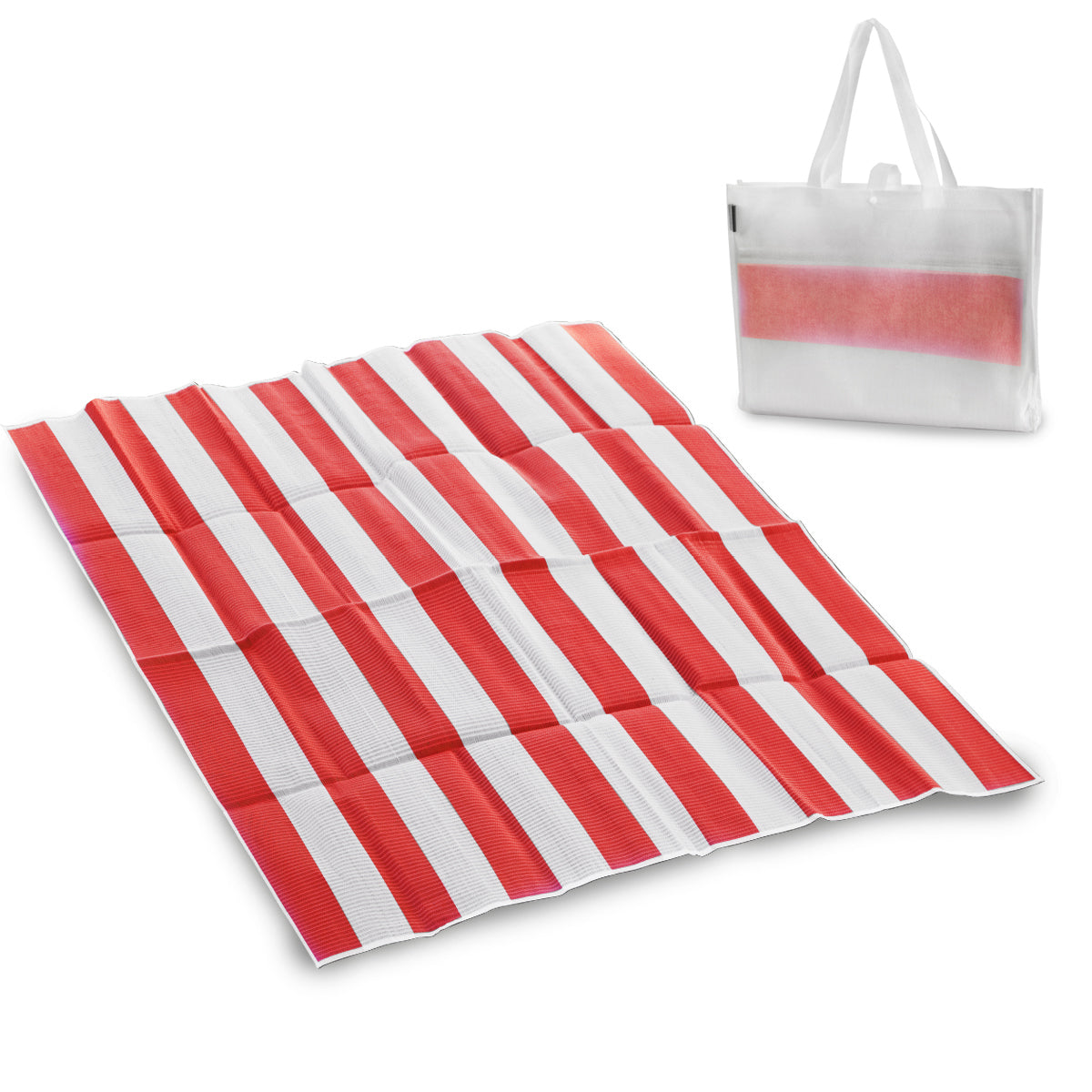 מחצלת זוגית -  פסים