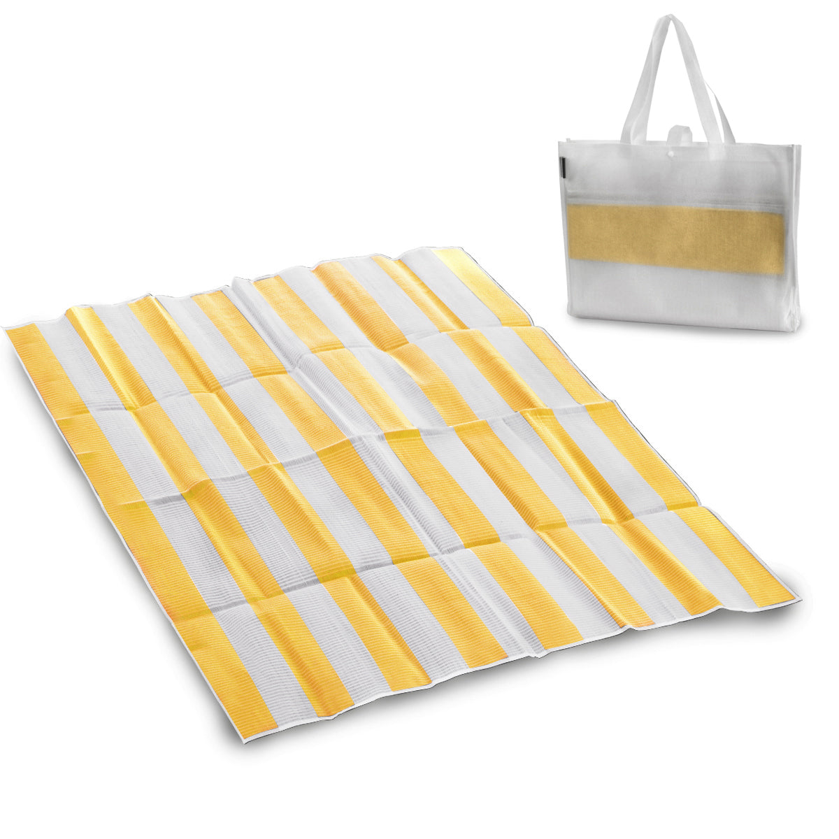 מחצלת זוגית -  פסים