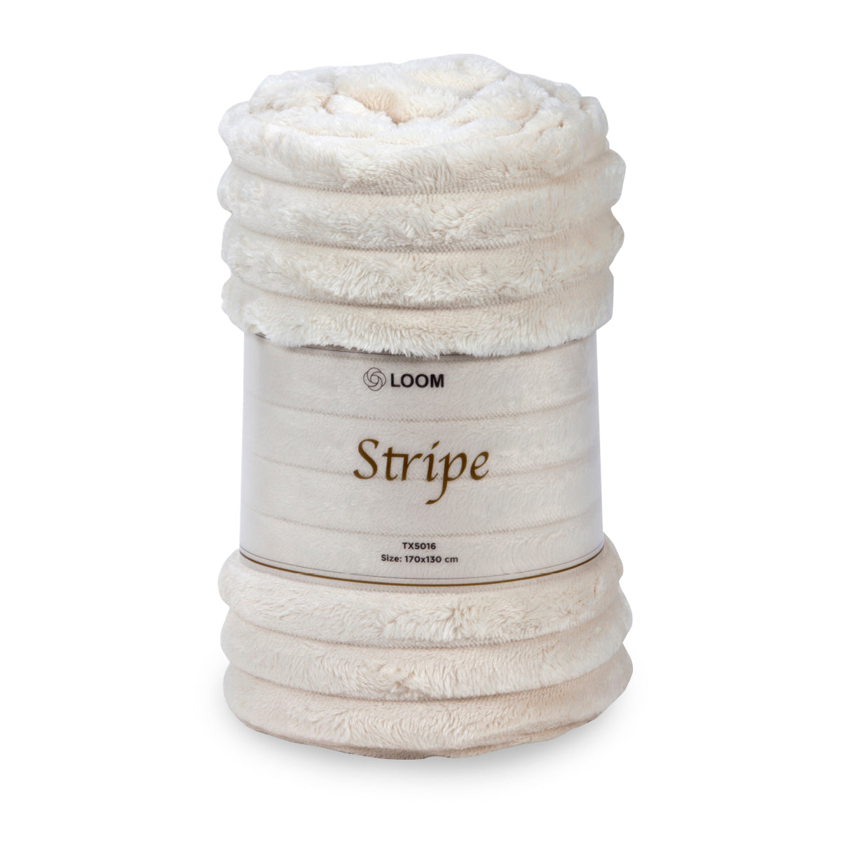 שמיכת זקארד פסים אישית מפנקת