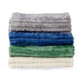 שמיכת זקארד פסים אישית מפנקת