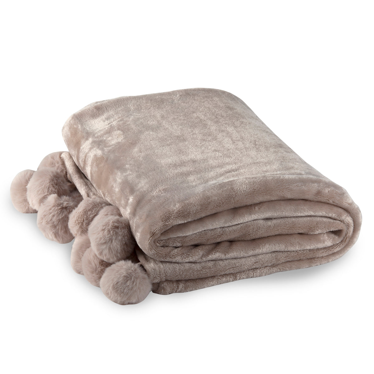 שמיכת קורל פליז אישית נעימה במיוחד - מוקה 