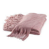 שמיכת שניל פרנזים אישית נעימה ויוקרתית ורוד