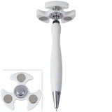 עט ספינר להפגת מתחים לבן