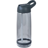 בקבוק ספורט מעוצב מבית H2O 800 מ"ל -  אפור