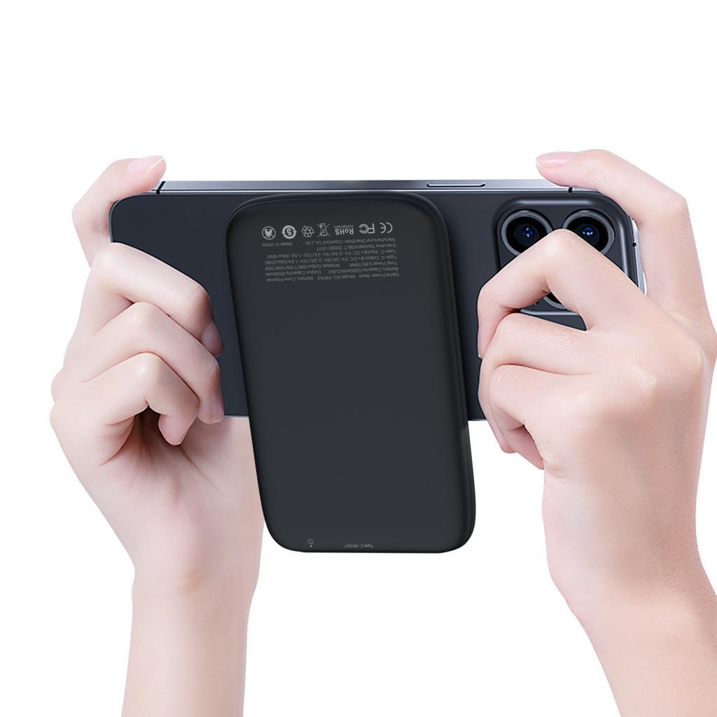 סוללת גיבוי נטענת 5000 mAh 20W מגנטי
