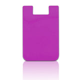 כיס סיליקון לגב הטלפון  סגול