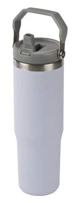 כוס תרמית 1 ליטר עם פיה נשלפת סגול בהיר