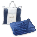 שמיכת כרבולית זוגית כחולה