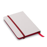 מחברת מעוצבת עם סימניה צבעונית A5 אדום