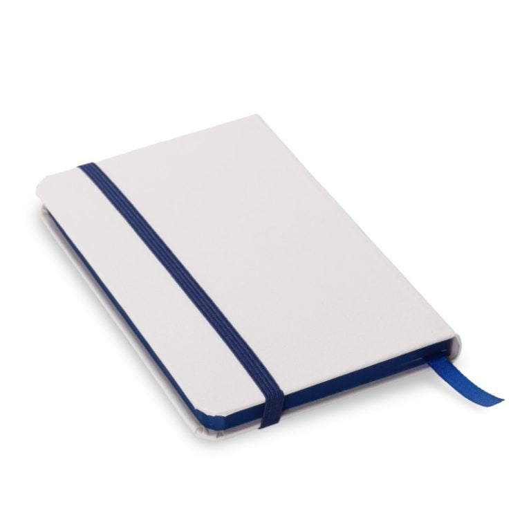 מחברת מעוצבת עם סימניה צבעונית A5 כחול