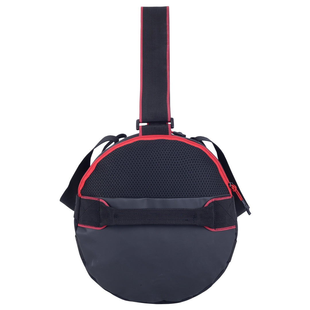 תיק ספורט רחב 36 ליטר -  אדום מהצד