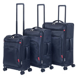 סט מזוודות בד 20"/24"/28" קופנהגן