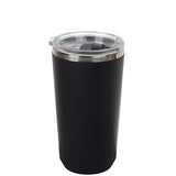 כוס תרמי עם מכסה שקוף 500 מ"ל שחור
