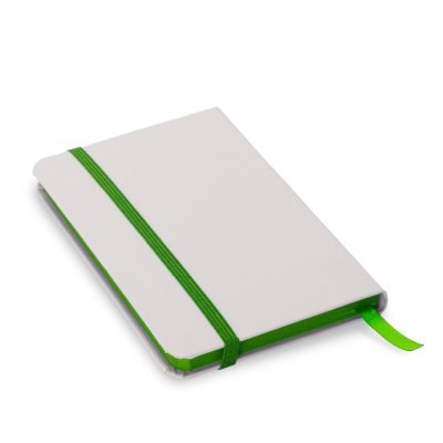 מחברת A5 לבן משולב ירוק