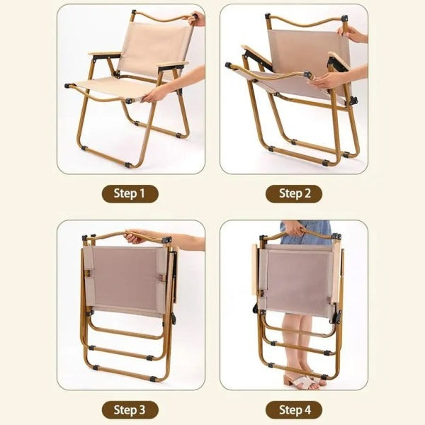 כיסא קמפינג וחוף מעוצב - צרפת