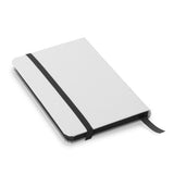 מחברת A5 לבן משולב שחור