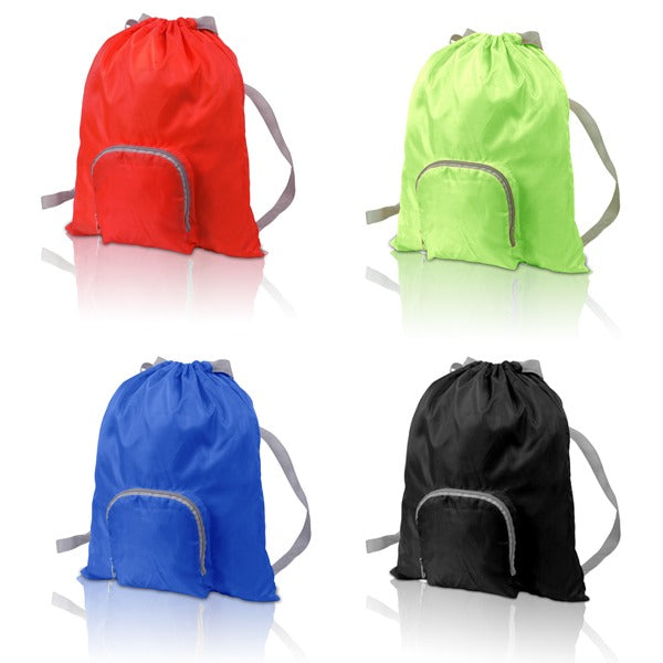 תיק גב מניילון מתקפל לארנק