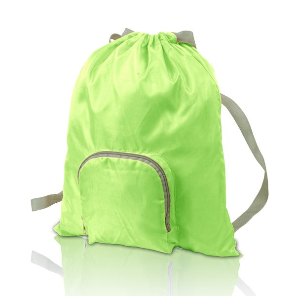 תיק גב מניילון מתקפל לארנק ירוק