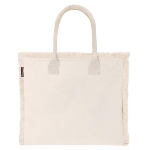 תיק קנבס בגימור פרנזים - פוני