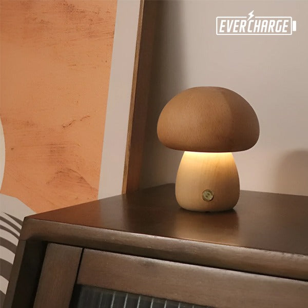 מנורת לילה בצורת מיני פטריה