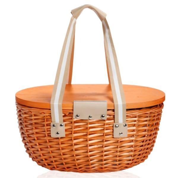 סלסלת לפיקניק עם כלים ל 4 סועדים