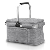 צידנית משפחתית עם ידית אלומיניום 32 ליטר - קארי פלוס