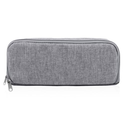 קלמר מעוצב 3 תאים - אפור