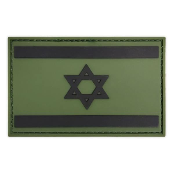 פאץ' סיליקון דגל ישראל ירוק