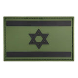 פאץ' סיליקון דגל ישראל ירוק