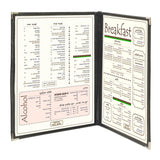 אוגדן A5 שקוף כפול