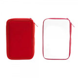 קלמר 2 תאים בעיצוב אישי - אדום