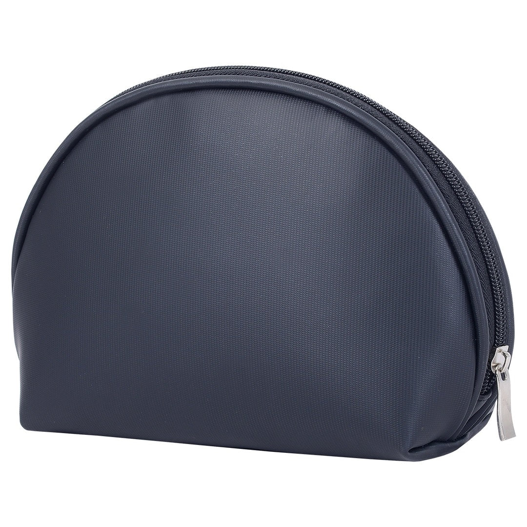 תיק איפור PVC - פנינה שחור