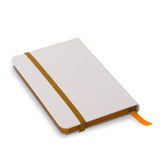 מחברת A5 לבן משולב כתום