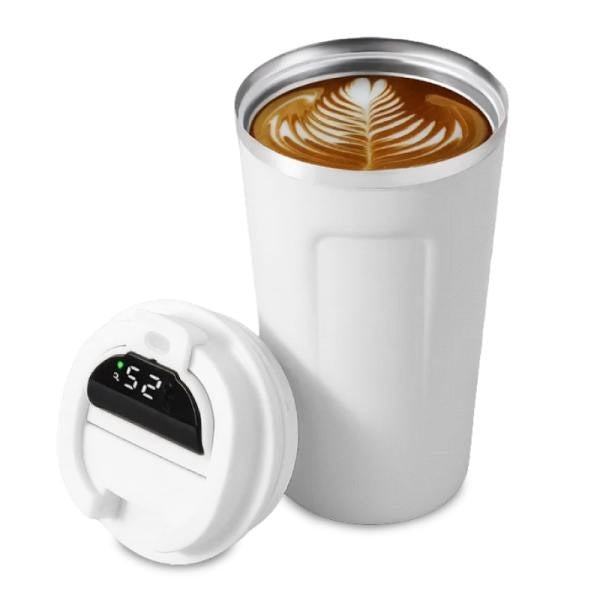 כוס תרמית חכמה עם מסך מגע