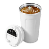 כוס תרמית חכמה עם מסך מגע