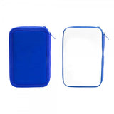 קלמר 2 תאים בעיצוב אישי - כחול